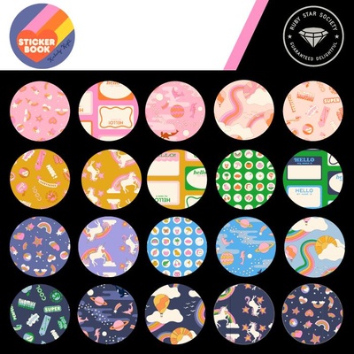 STICKER BOOK BY KIM KIGHT